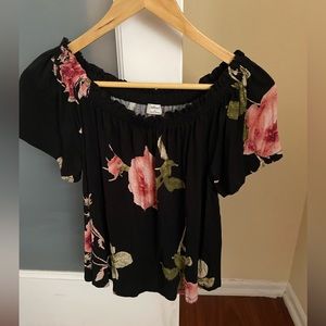 wilfred off the shoulder shirt